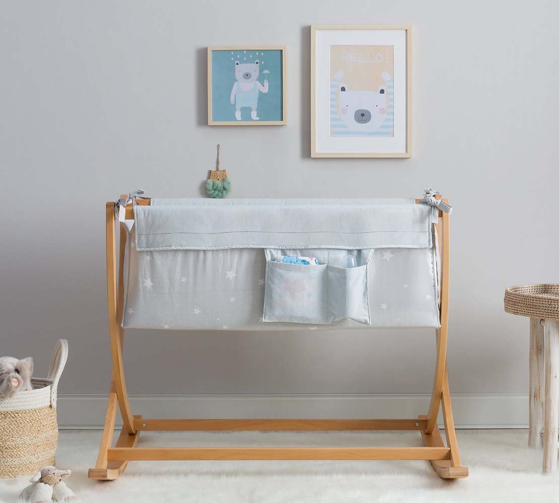 Cilek Babybett Mini Bed 45x90cm Natur - Voelpe