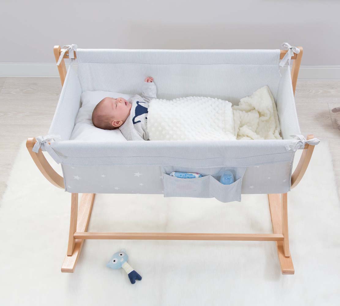 Cilek Babybett Mini Bed 45x90cm Natur - Voelpe