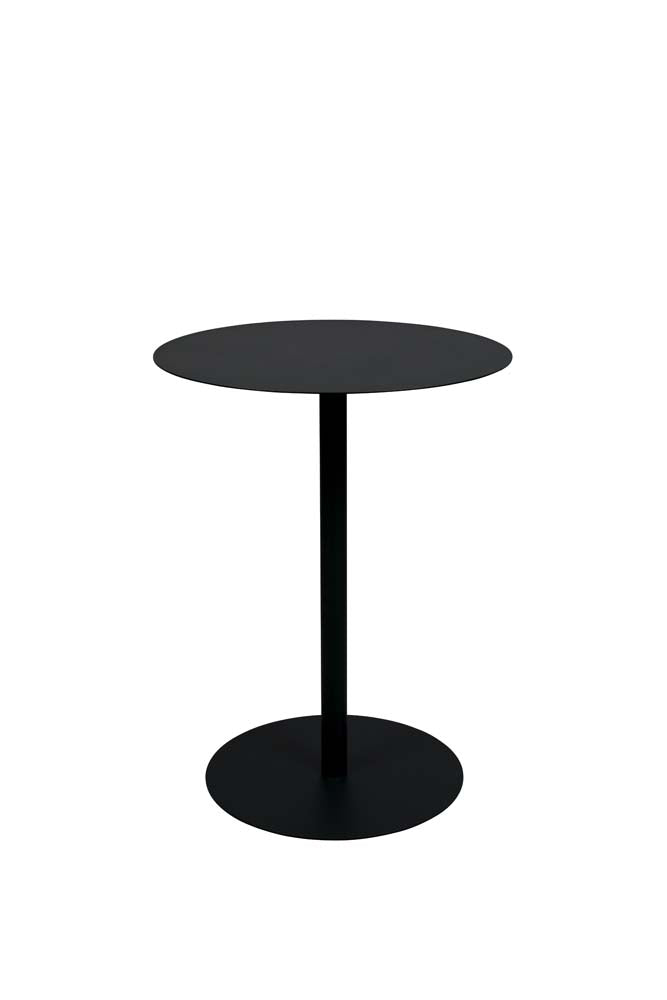 Snow Bistrotisch Partytisch Ø 57 cm Schwarz