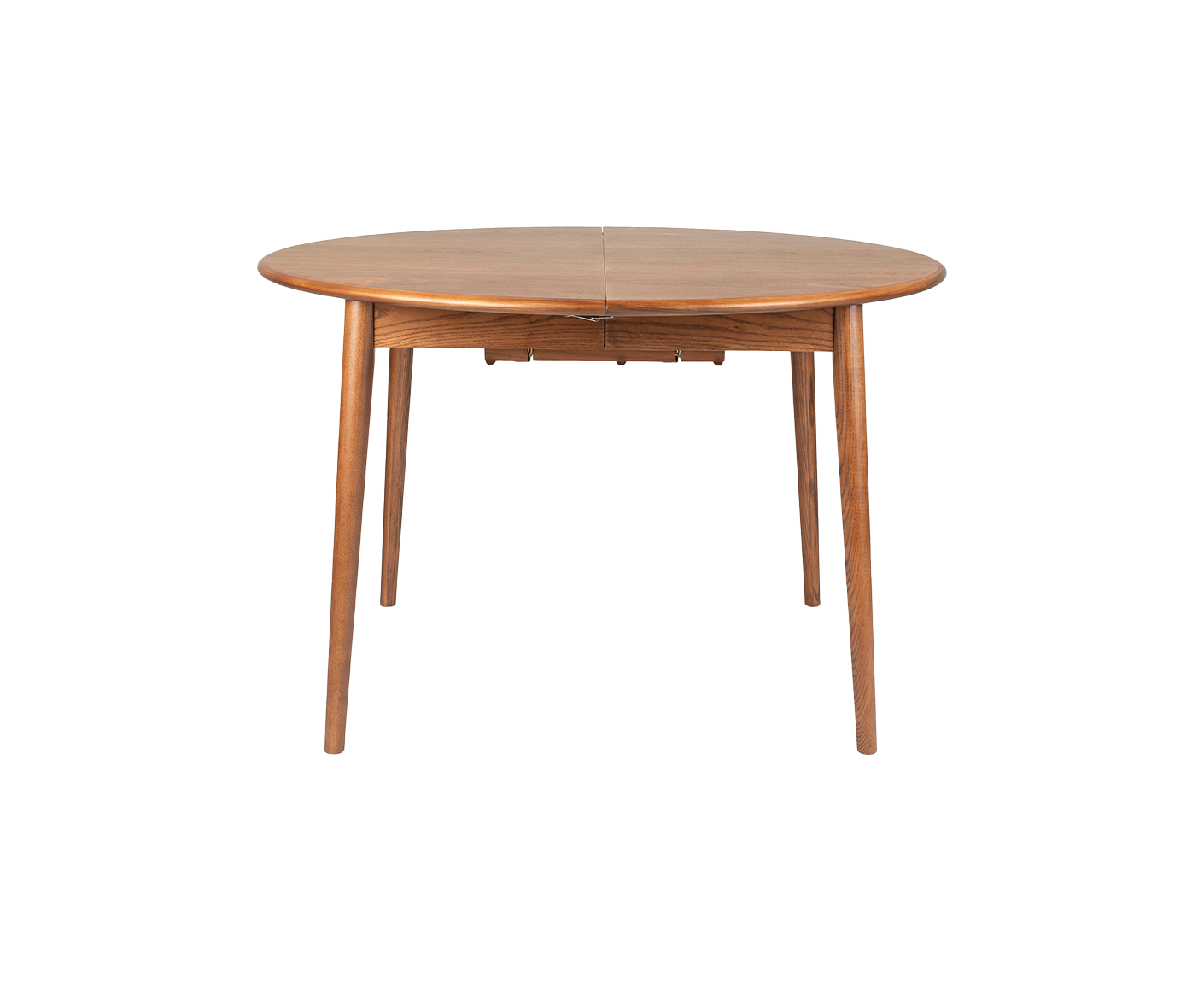 Twist Esstisch Massivholz Walnuss Rund / Oval Ø 120-160 cm Ausziehbar