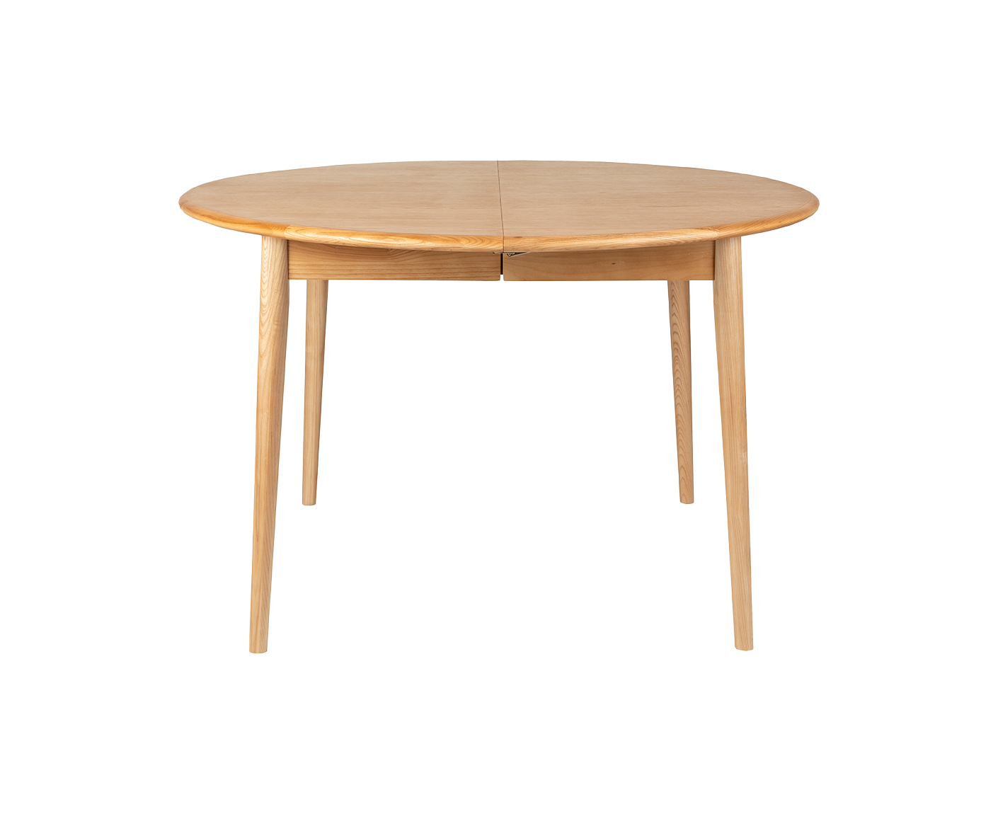Twist Esstisch Massivholz Eiche Rund / Oval Ø 120-160 cm Ausziehbar