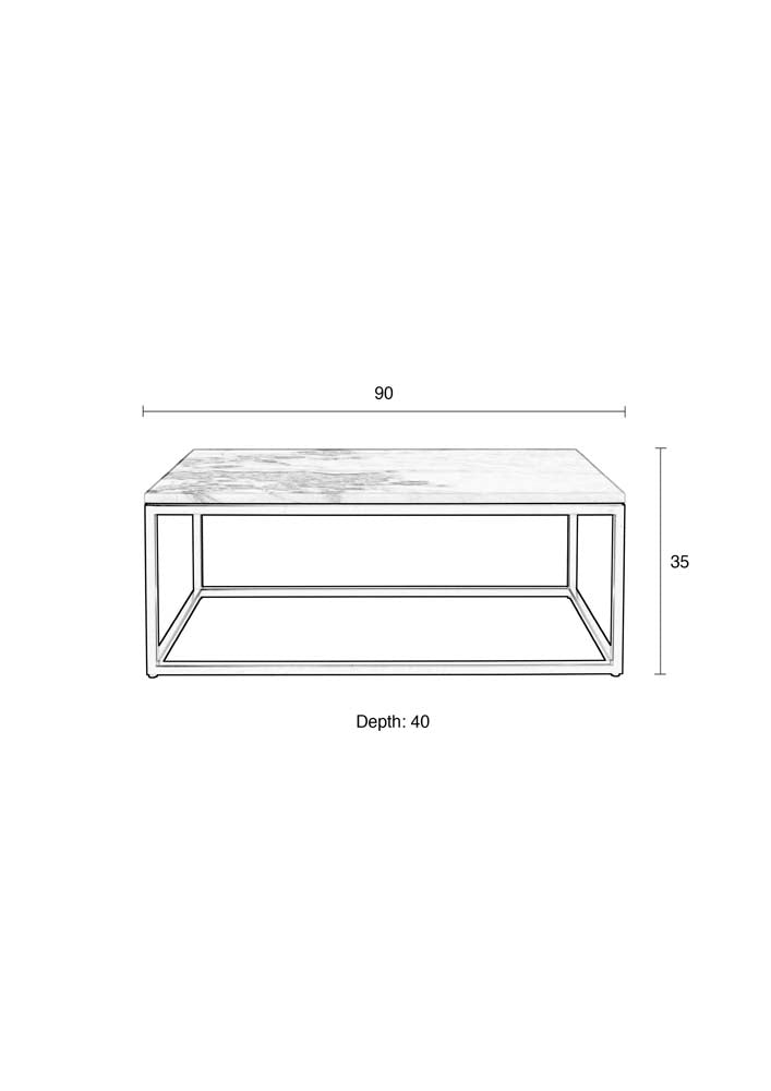 Marble Power Couchtisch Marmor - Voelpe