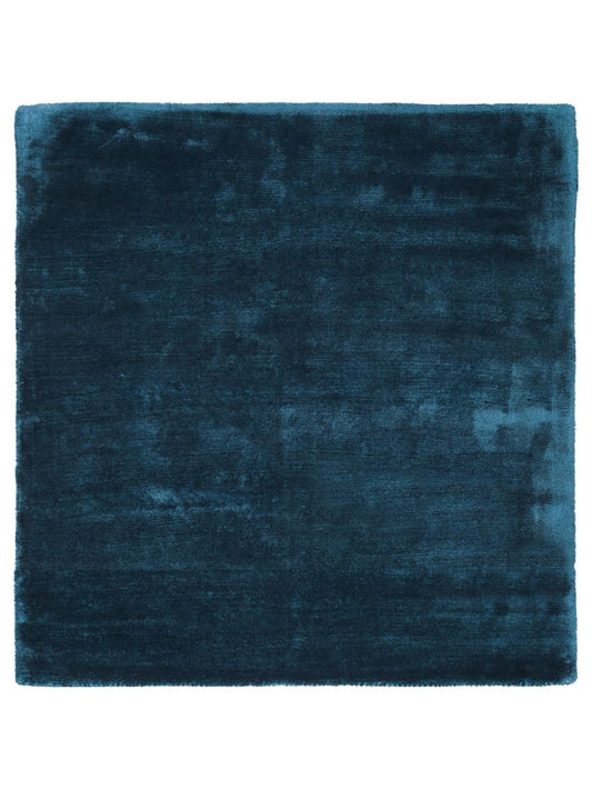 Viskoseteppich Donna 200x200 cm Blau