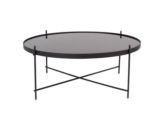 Cupid XXL Beistelltisch Ø 82,5 cm Schwarz