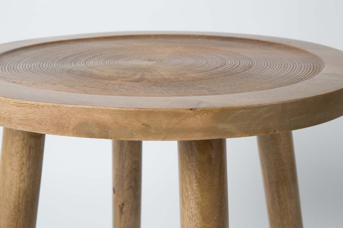 Dendron Beistelltisch Ø 43 cm Mangoholz