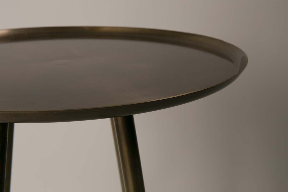 Eliot Beistelltisch Goldbraun