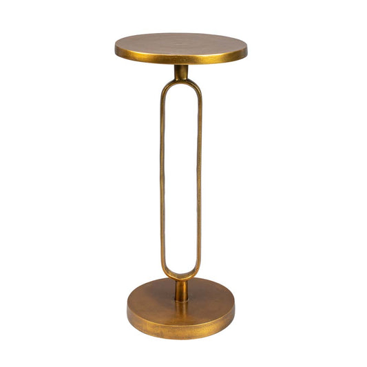 Sandook Beistelltisch Ø23cm Gold