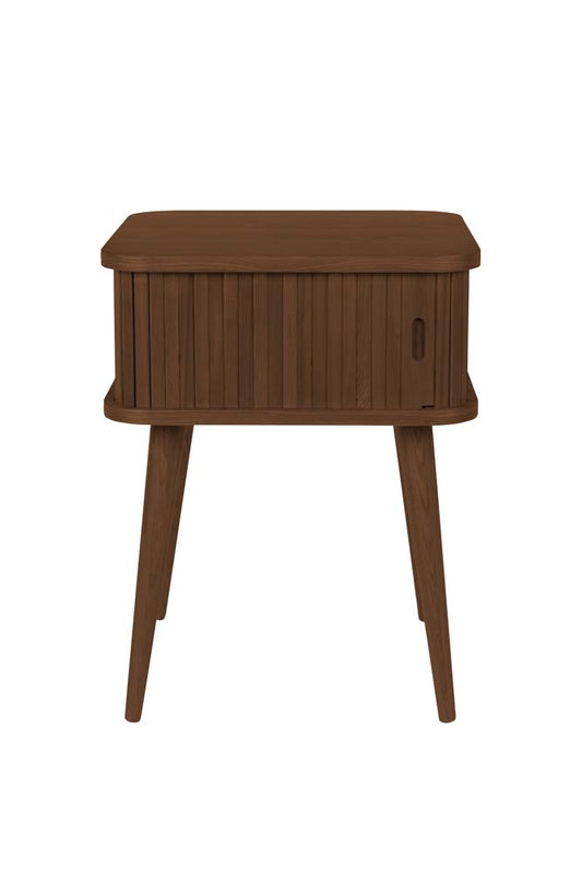 Barbier Beistelltisch 45x45 cm Walnuss