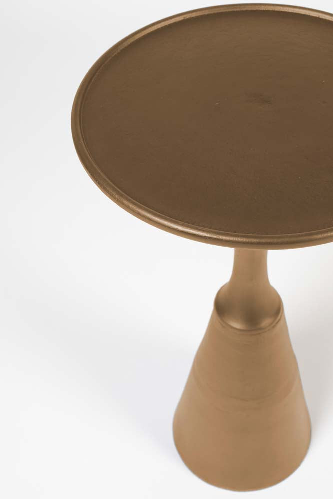 Noah Beistelltisch Ø35cm Antik Messing