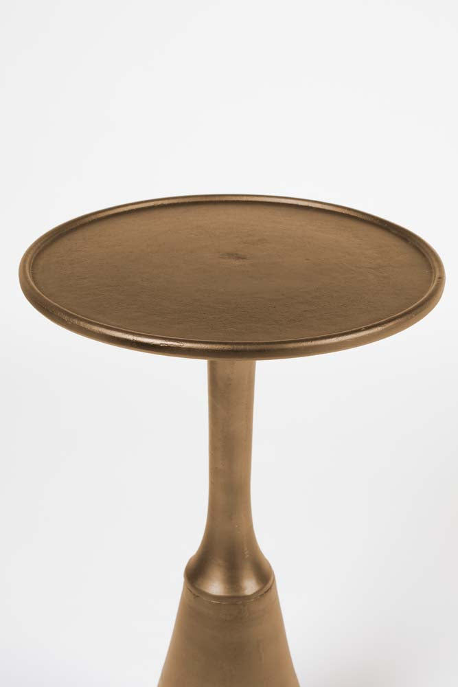 Noah Beistelltisch Ø35cm Antik Messing