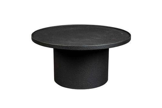 Winston Couchtisch Ø70cm Schwarz - Voelpe