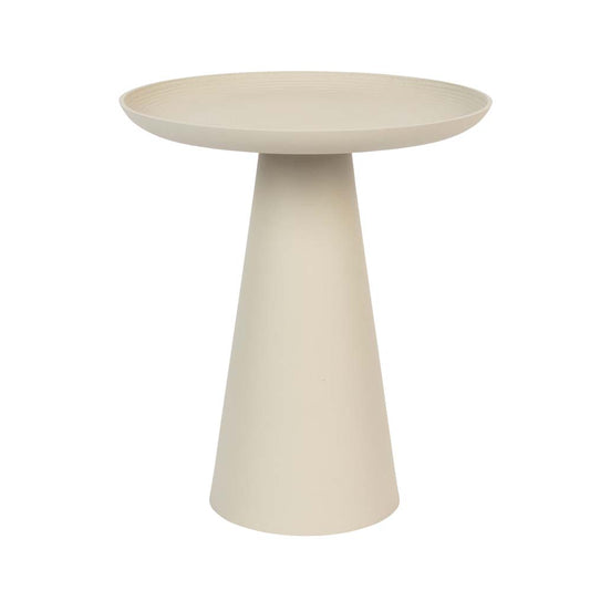 Ringar Beistelltisch Ø39,5cm Beige - Voelpe