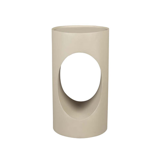 Sai Beistelltisch Ø30cm Taupe - Voelpe