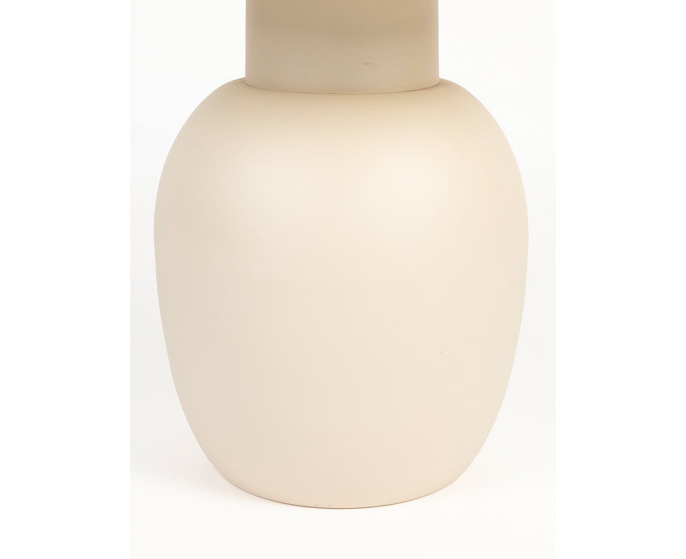 Karula Beistelltisch Keramik Beige