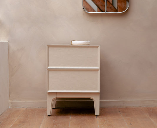June Beistelltisch Beige