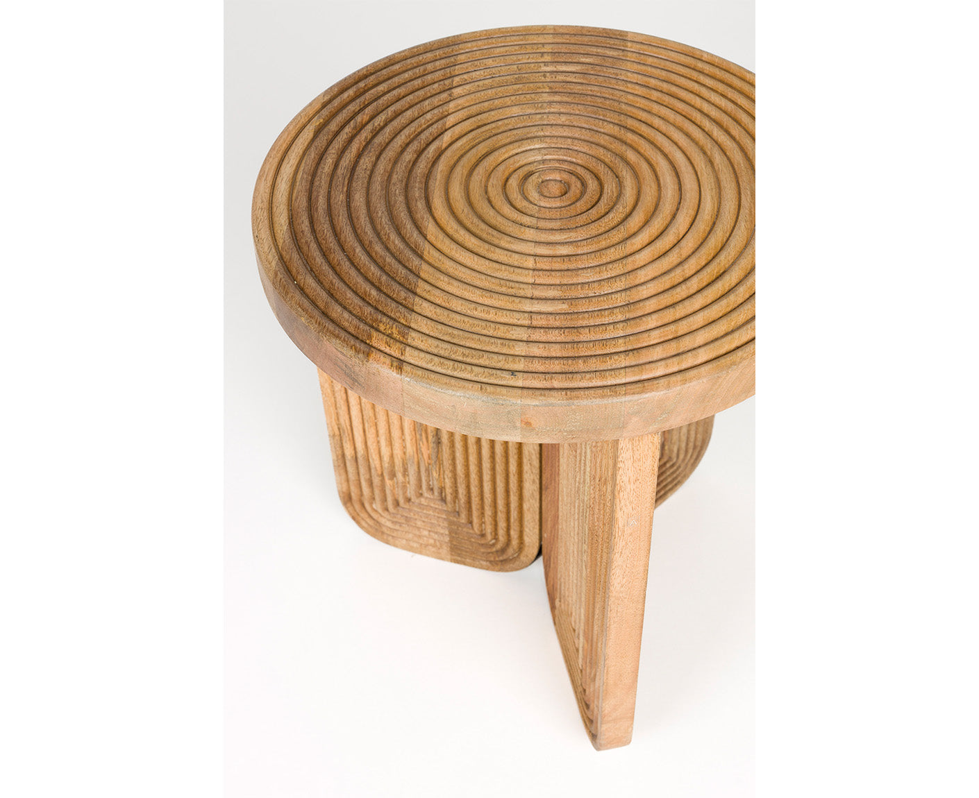 Maeze Beistelltisch Massivholz Mango