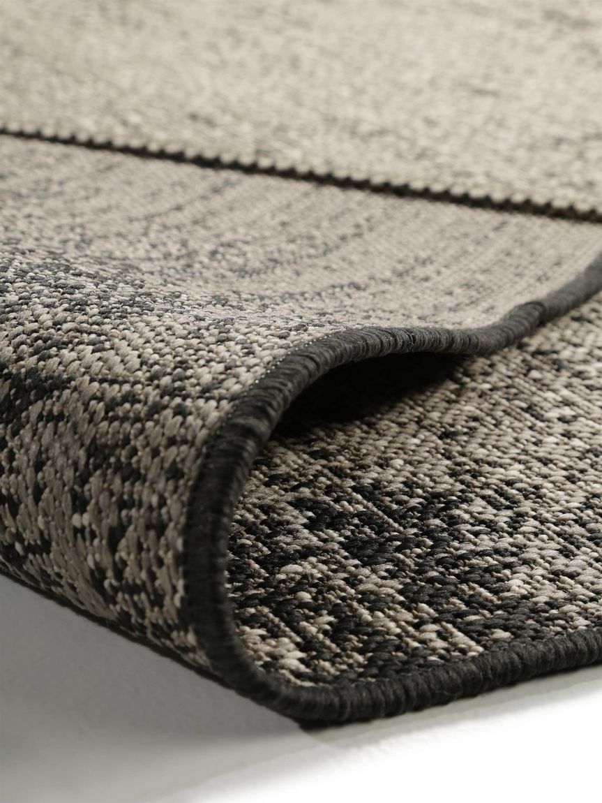 In- & Outdoor Teppich Capri Schwarz