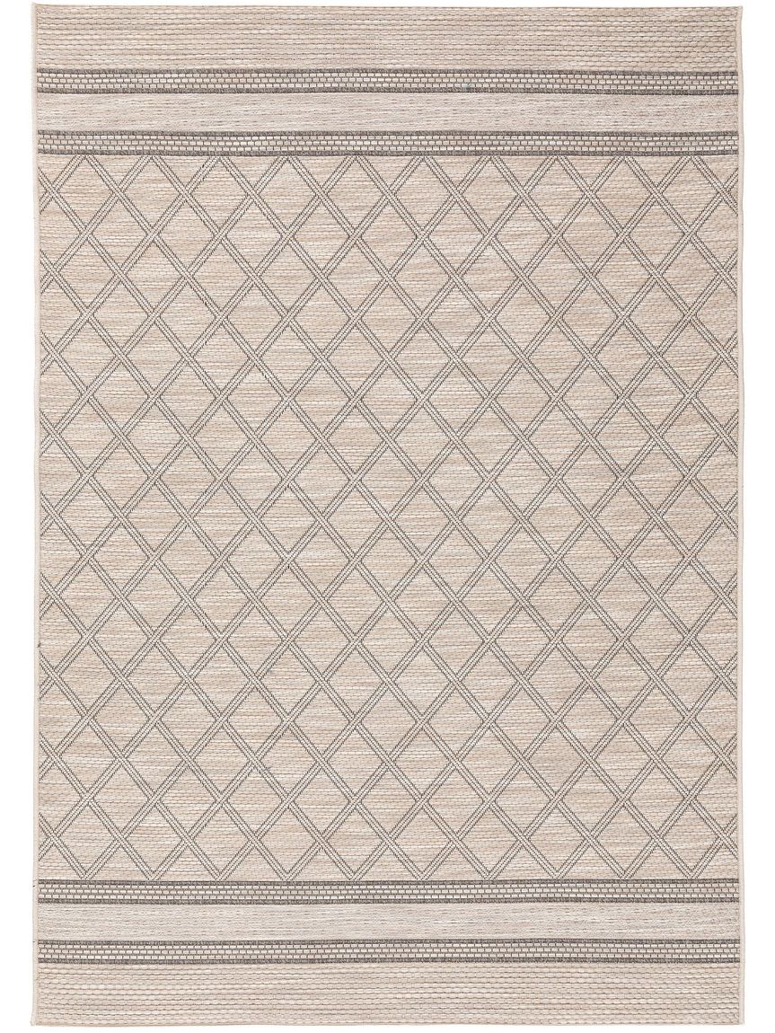 In- & Outdoor Teppich Arena Creame / Grau