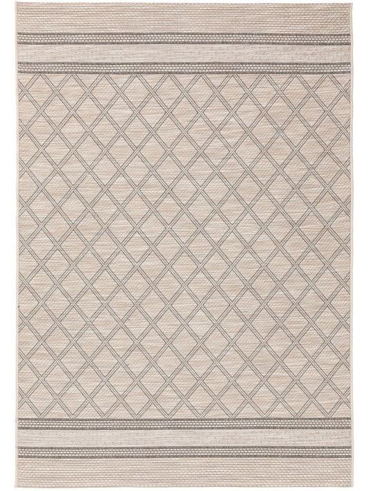 In- & Outdoor Teppich Arena Creame / Grau