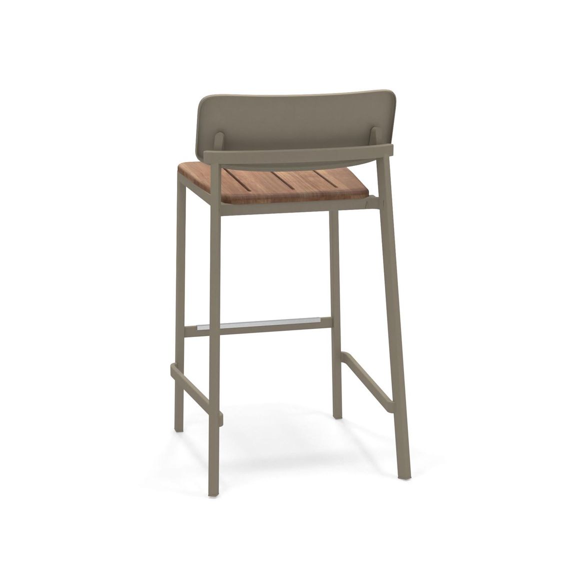 Emu Shine 2er Set Barhocker Teakholz
