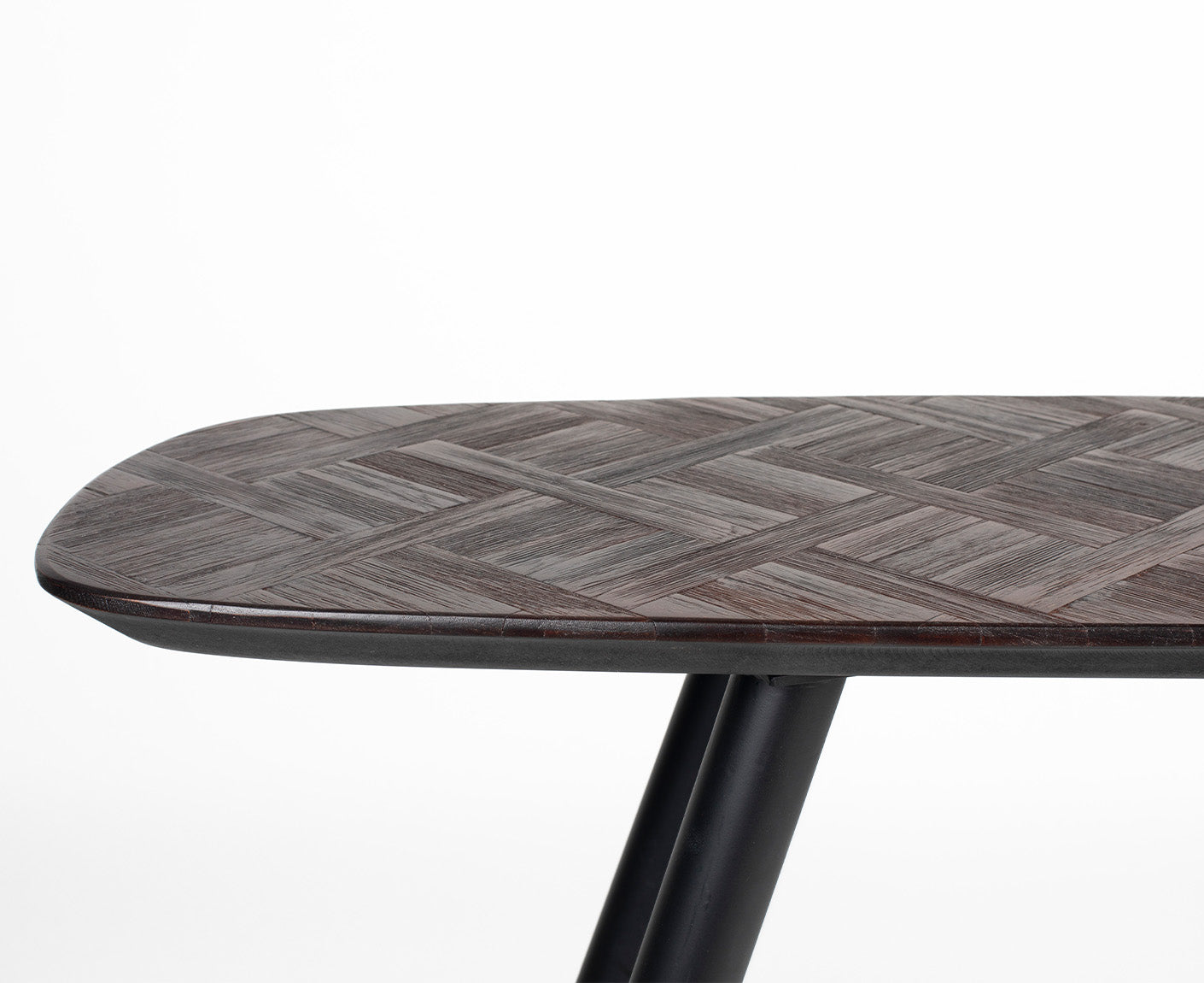 Webster Konsolentisch Teak / Schwarz