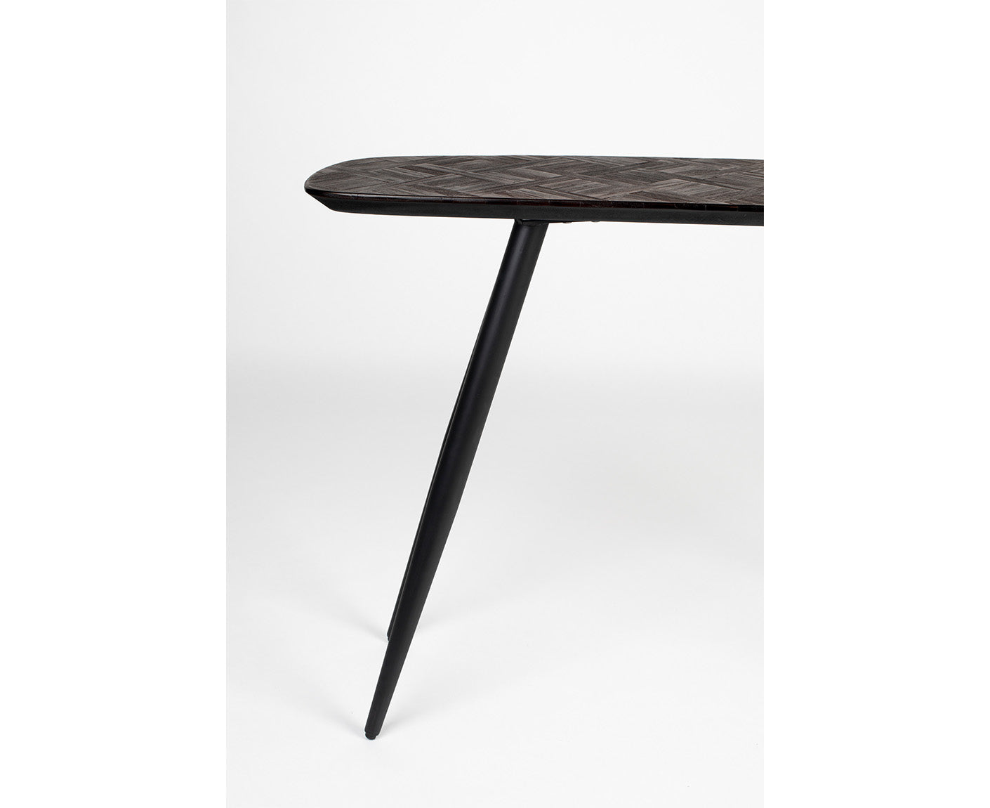 Webster Konsolentisch Teak / Schwarz