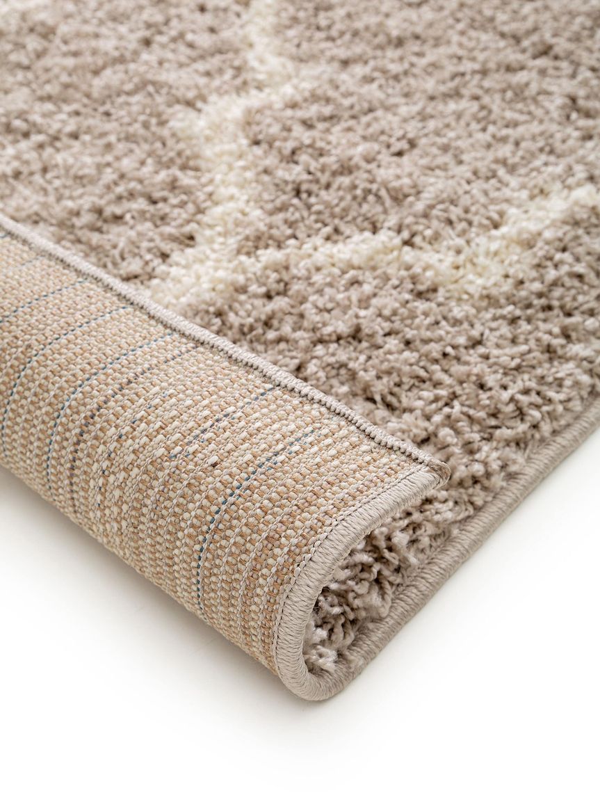 Hochflorteppich Soho Beige