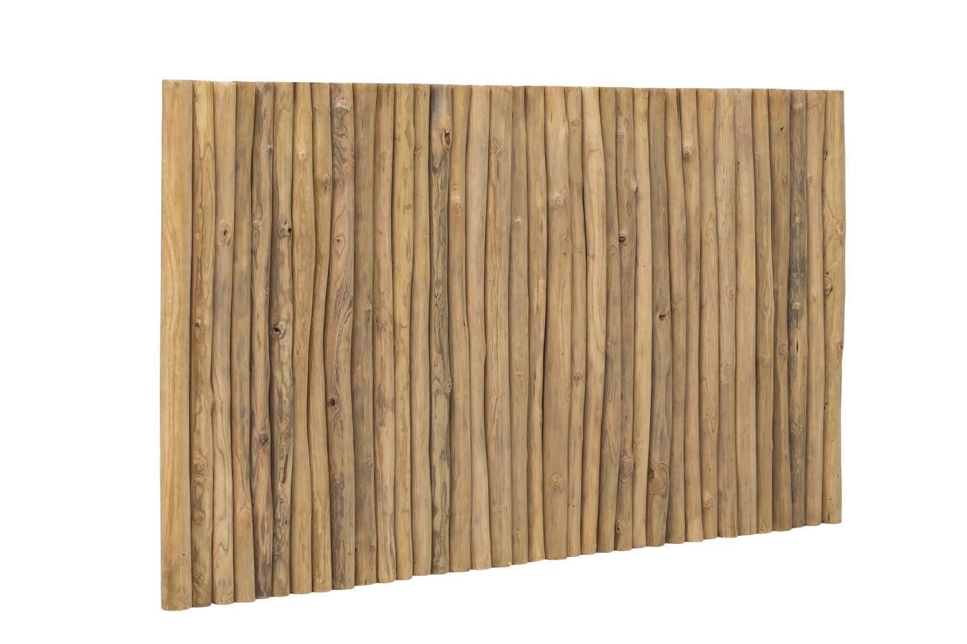 ROMANTEAKA Bett-Kopfteil 220x120 cm Natur - Voelpe