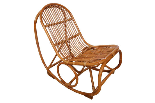 RATTAN Tom Tailor Schaukelstuhl Natur - Voelpe