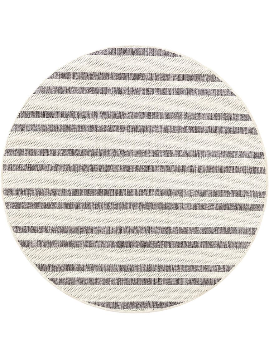 Wendeteppich Terrazzo Ø 120 cm rund Grau / Blau