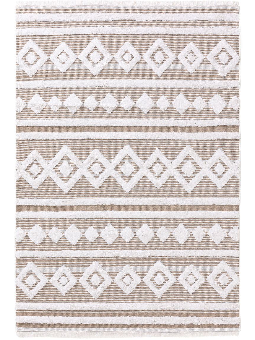 Waschbarer Baumwollteppich Oslo Taupe