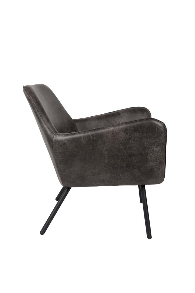 Bon Lounge-Sessel Dunkelgrau