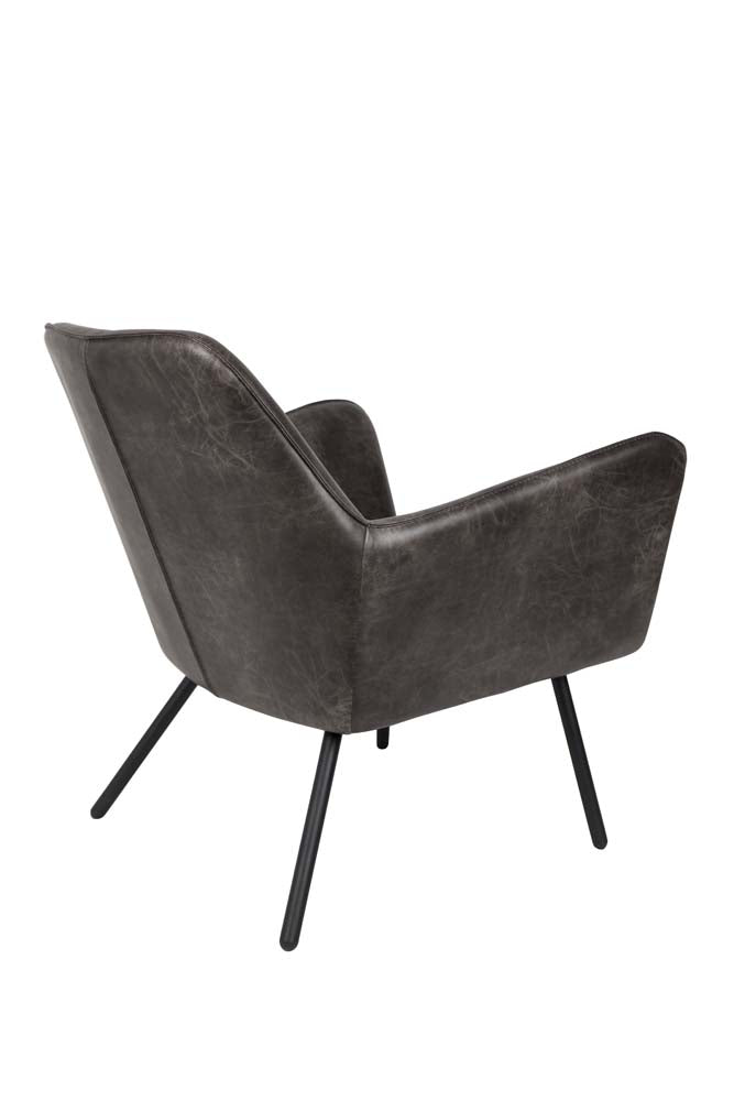 Bon Lounge-Sessel Dunkelgrau