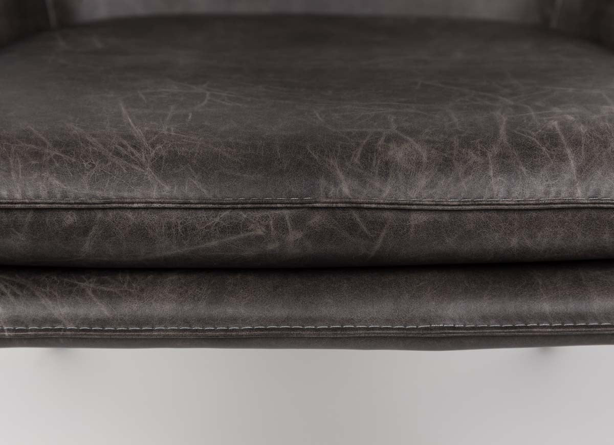 Bon Lounge-Sessel Dunkelgrau