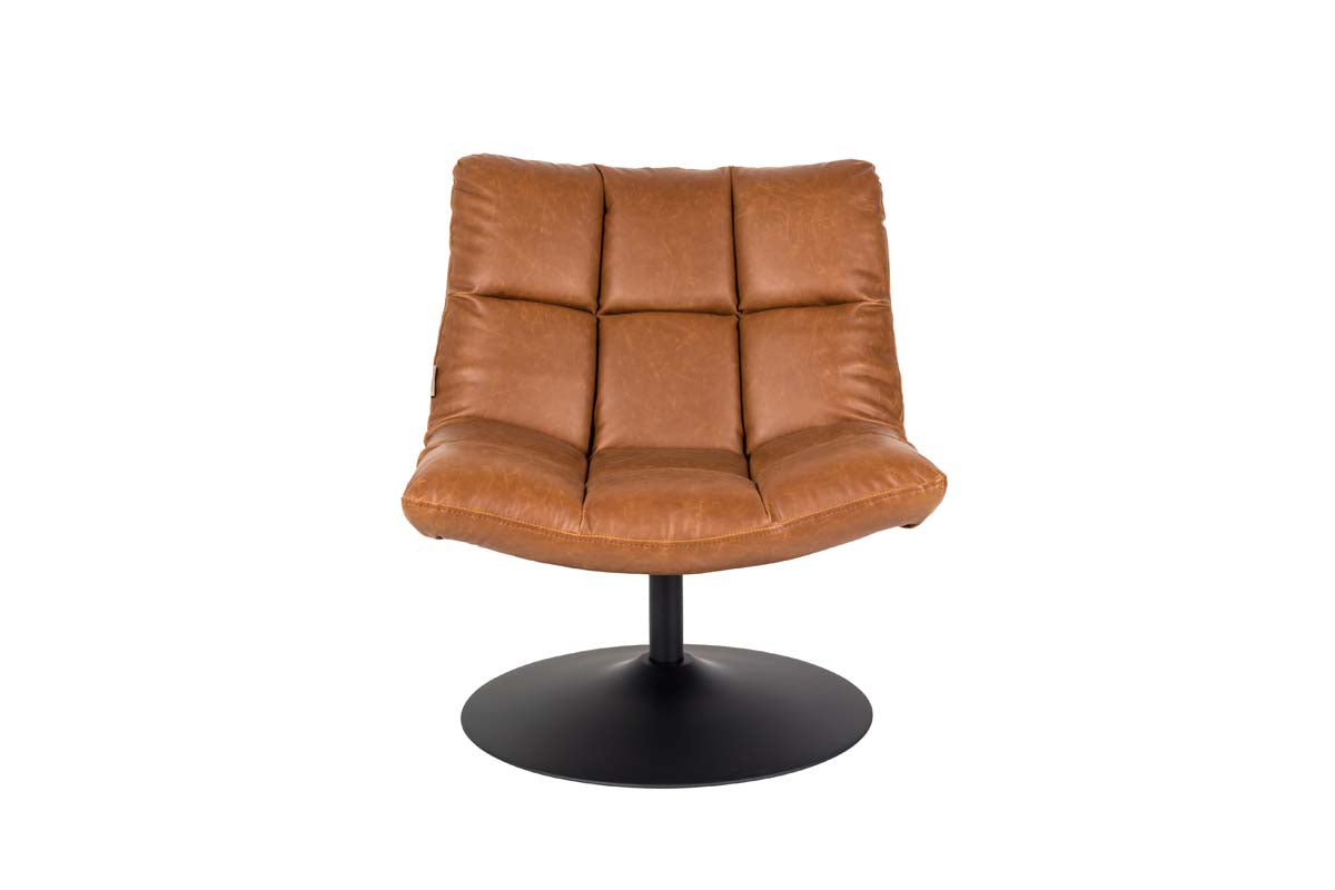 Bar Lounge-Sessel Vintage Braun