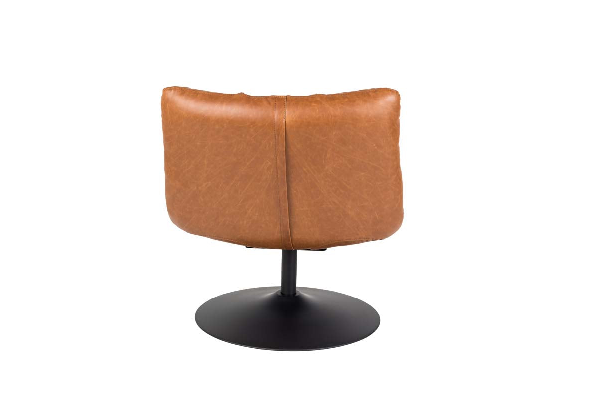 Bar Lounge-Sessel Vintage Braun
