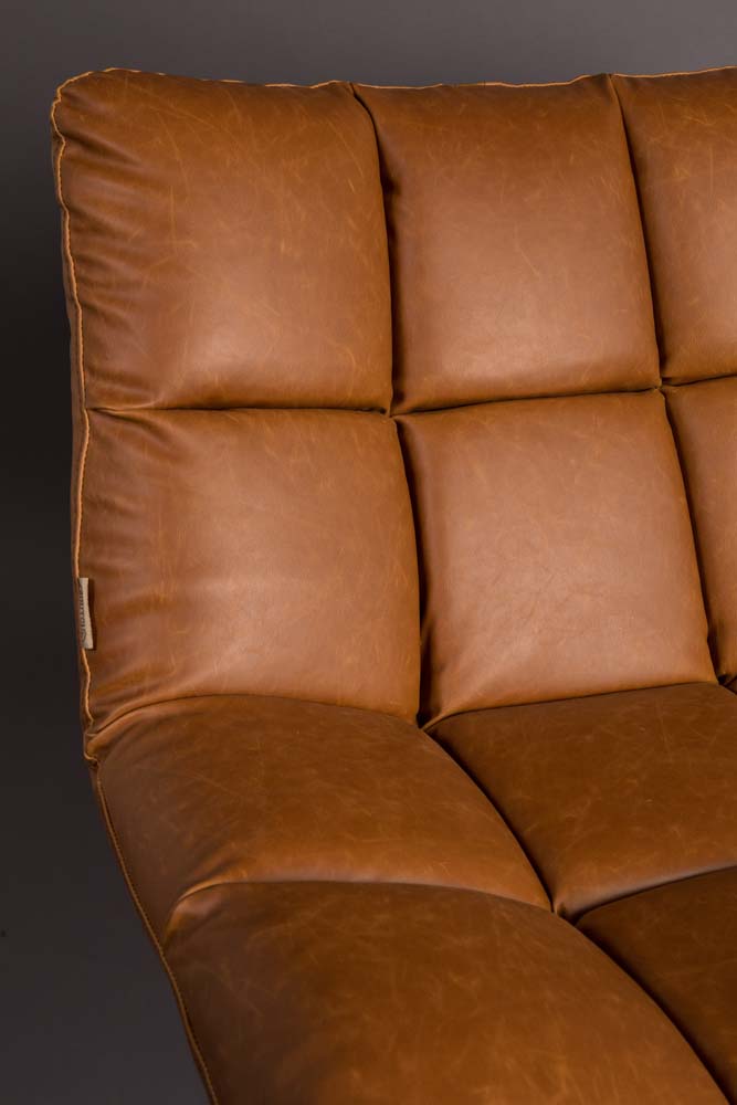 Bar Lounge-Sessel Vintage Braun