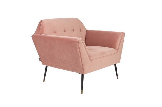 Kate Lounge-Sessel Rosa - Voelpe