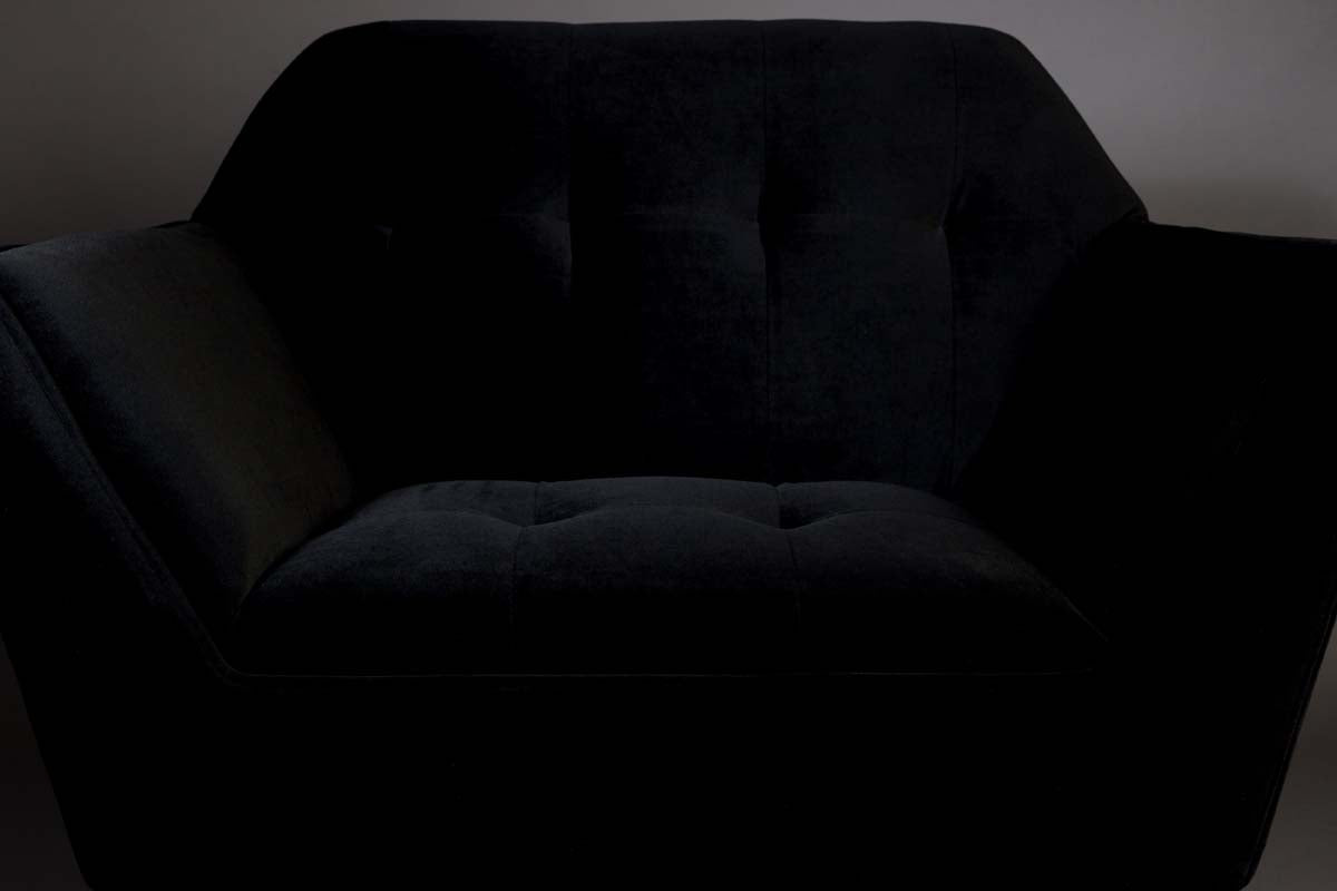 Kate Lounge-Sessel Schwarz