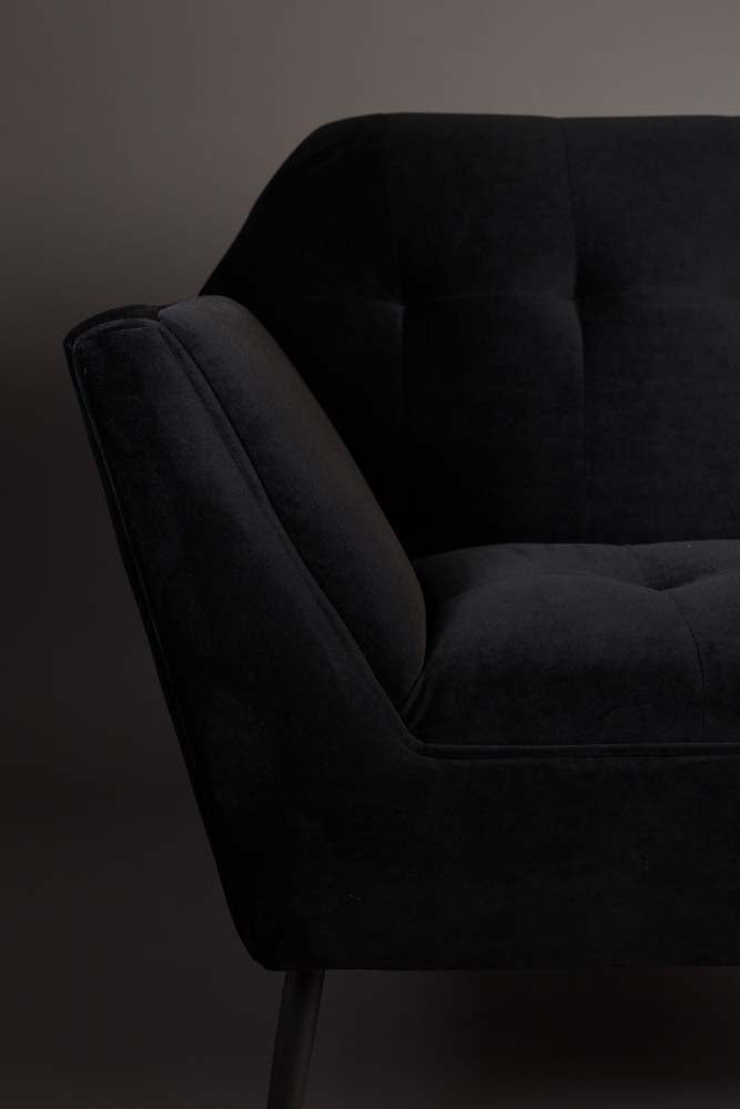Kate Lounge-Sessel Schwarz