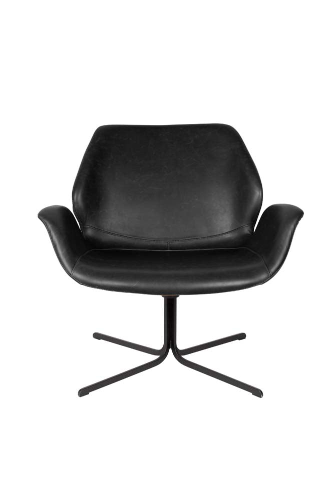 Nikki Lounge Sessel Schwarz