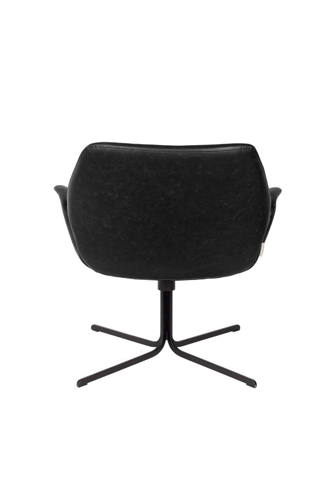 Nikki Lounge Sessel Schwarz