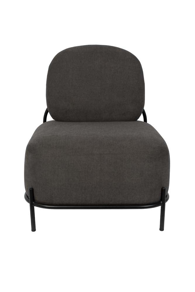 Polly Lounge-Sessel Grau
