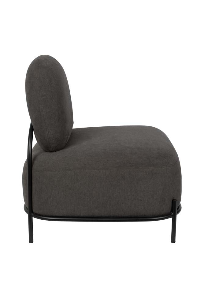 Polly Lounge-Sessel Grau