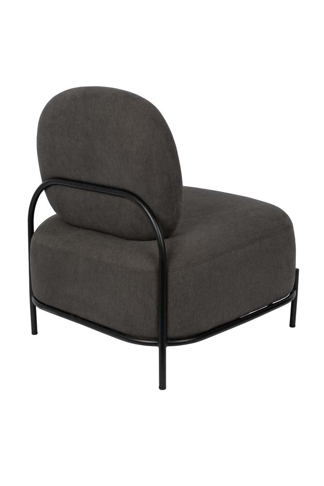 Polly Lounge-Sessel Grau