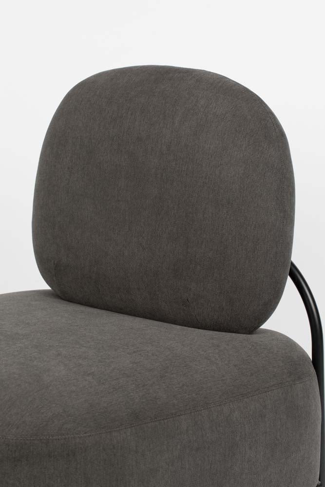 Polly Lounge-Sessel Grau