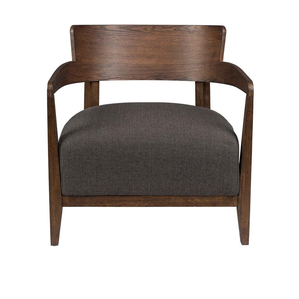 Duran Loungesessel Grau / Braun