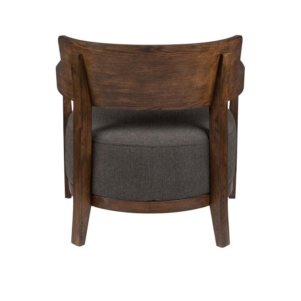 Duran Loungesessel Grau / Braun