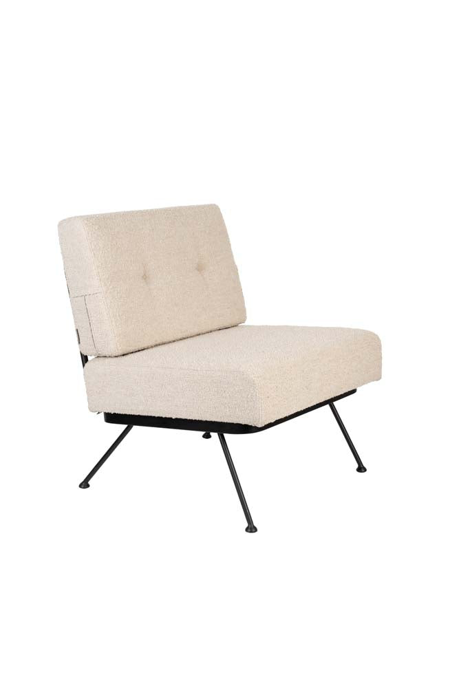 Loungestuhl BOWIE Beige - Voelpe