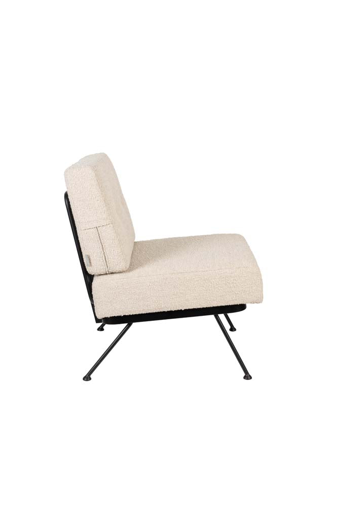 Loungestuhl BOWIE Beige - Voelpe